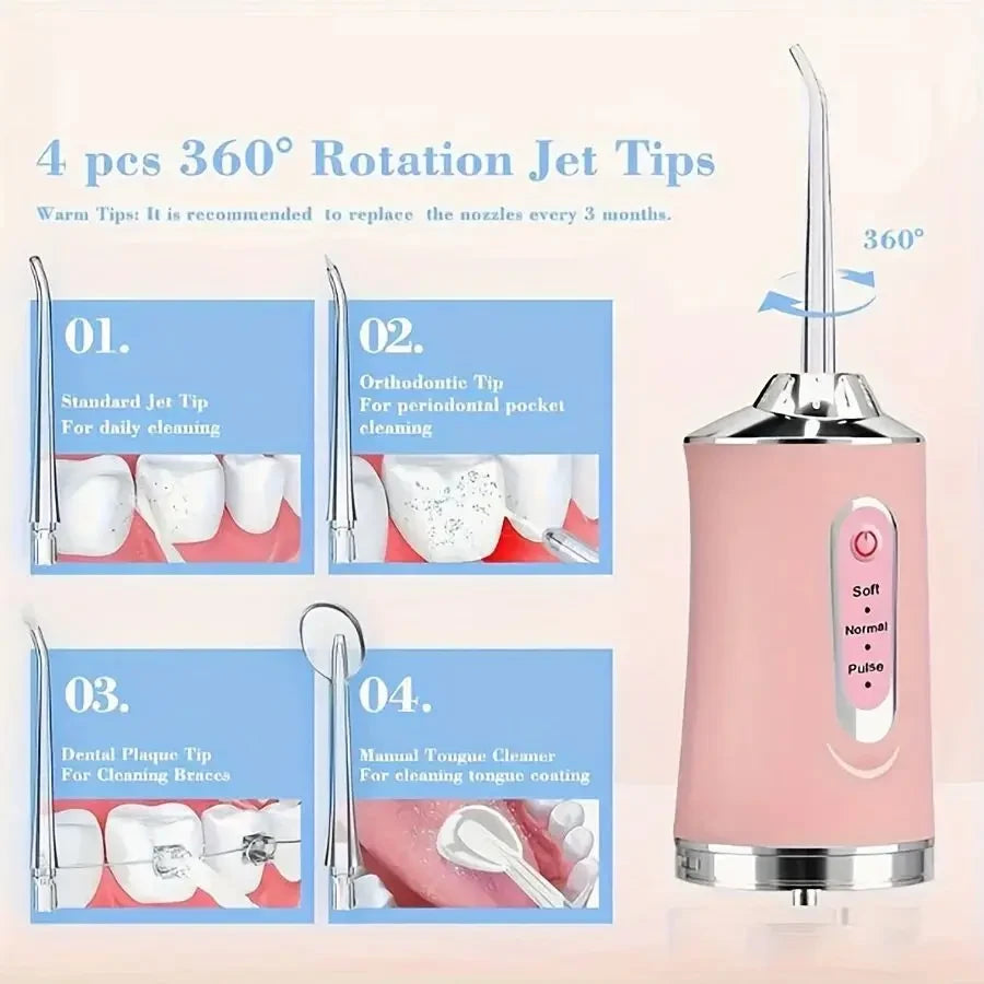Irrigador Limpiador Bucal De Dientes